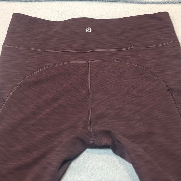 Lululemon Invigorate 25" (Heathered Black Currant) - Picture 2 of 5
